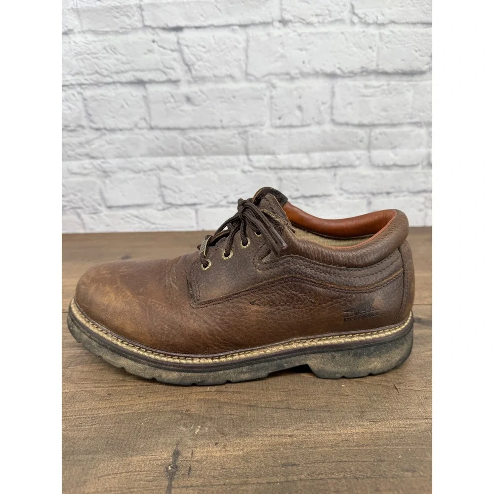 Irish Setter Gore-Tex Leather Work Shoes Brown Waterproof Oxford Men's Size 10